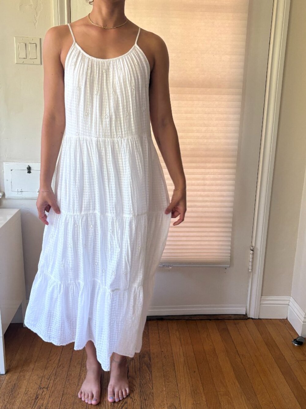 Target Embroidered Floral Midi Dress
